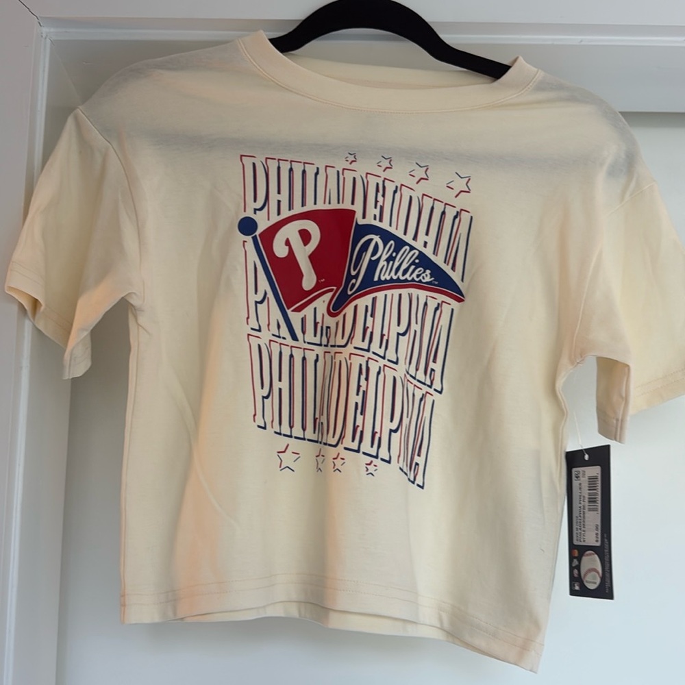Phillies Crop girls tops NWT